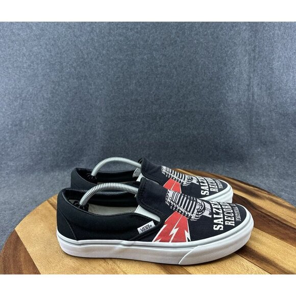Vans Other - Vans Salzer's Records Ventura CA Foot the Bill Custom X You Slip On Mens 7